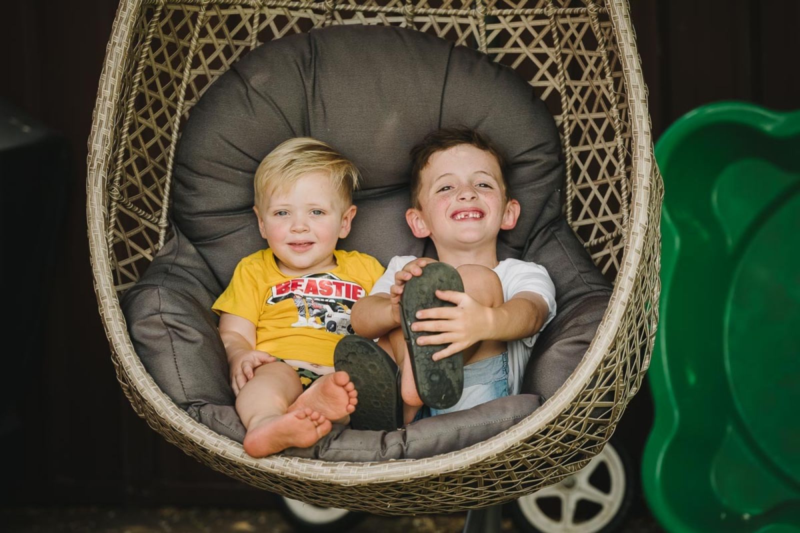 Chad's relationship with his baby brother has been able to develop thanks to the supportive, positive environment at his Aspect school. A happy child at school is a happier child at home.